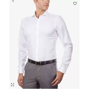 Calvin Klein Men's Steel+ Slim-Fit Non-Iron Stretch Performance Dress Shirt